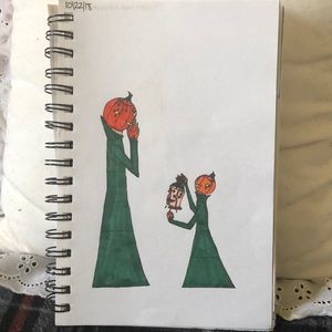 Proud Pumpkin Parent Traditional Art